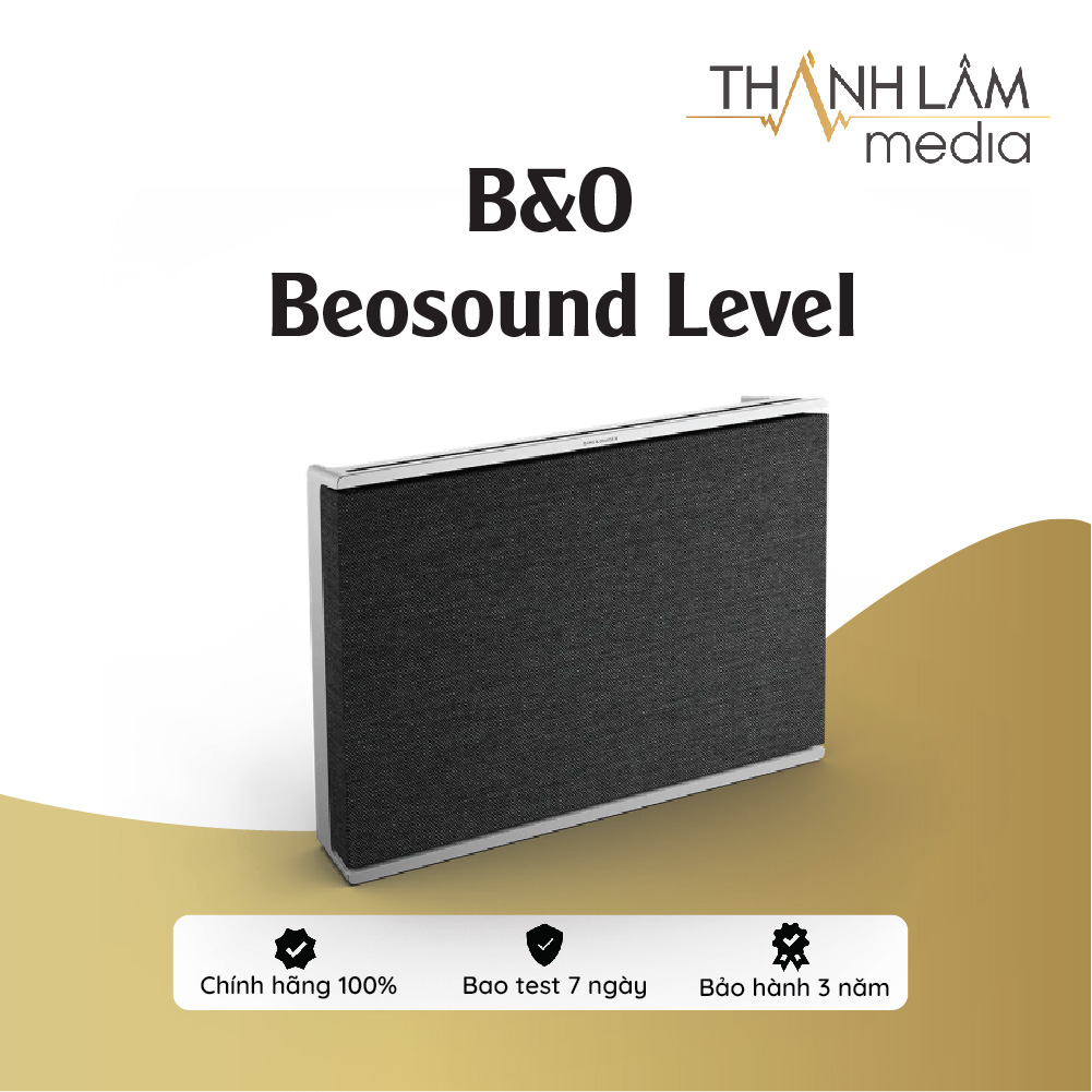 Loa không dây cao cấp B&O Beosound Level (Bang & Olufsen) - Hàng Chính Hãng