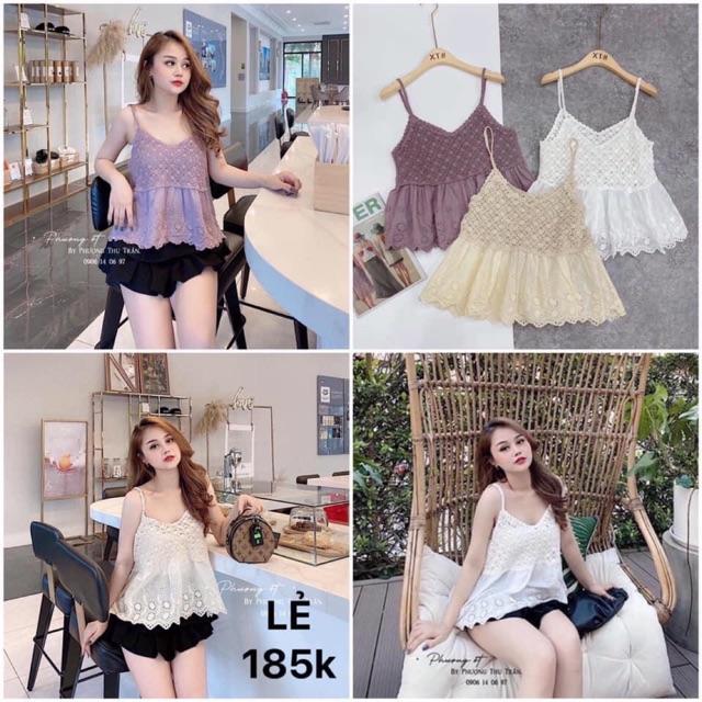 Áo 2s ren phối thô boil siêu đẹpvideo