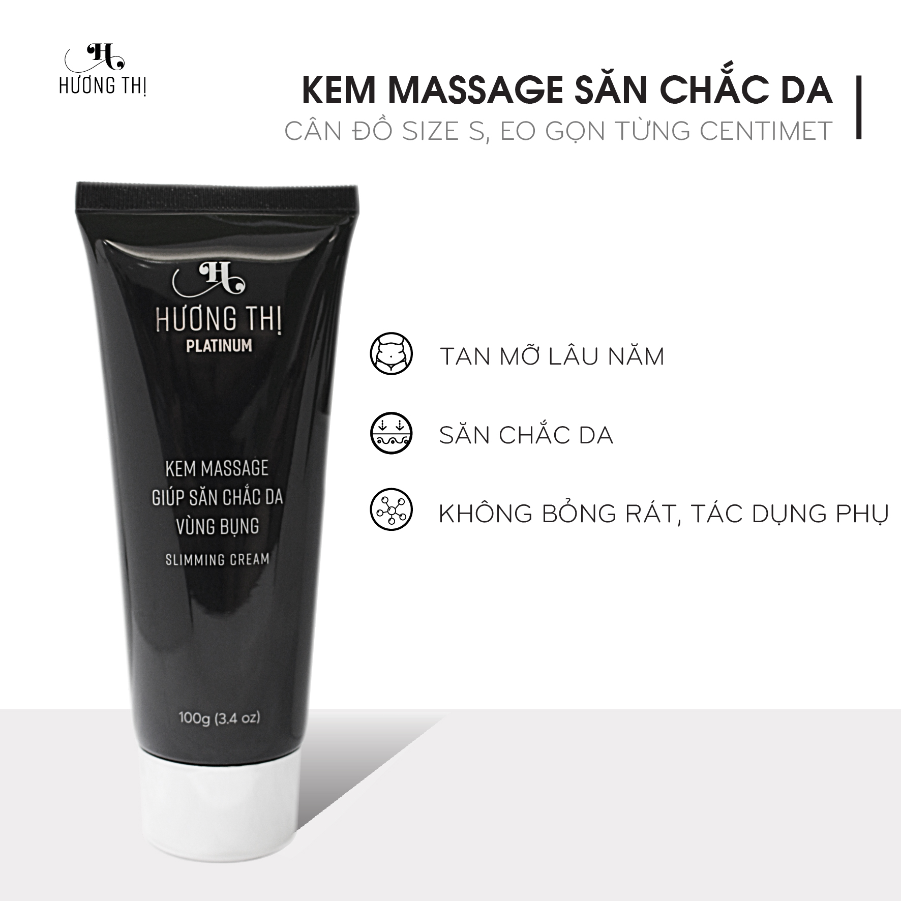 Kem Tan Mỡ Săn Chắc Da Hương Thị 100g