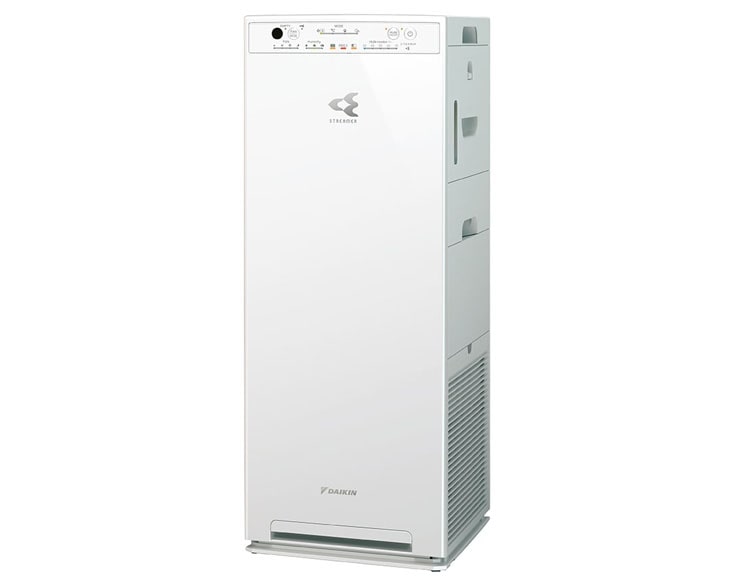 Máy Lọc Không Khí Tạo Ẩm DAIKIN MCK555AVMV-W | MCK555AVMV-T TEFU HEPA, Twin Streamers, ION PLASMA - Hàng Chính Hãng DAIKIN