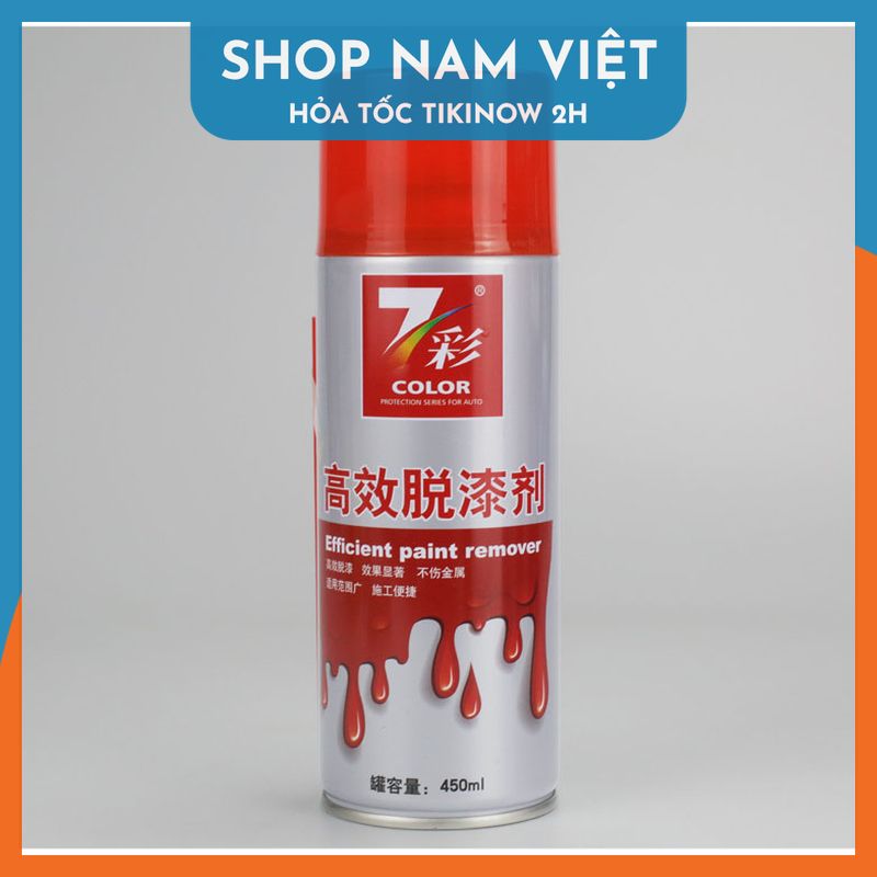 Chai Xịt Tẩy Sơn Nhiều Bề Mặt Dung Tích 450ML