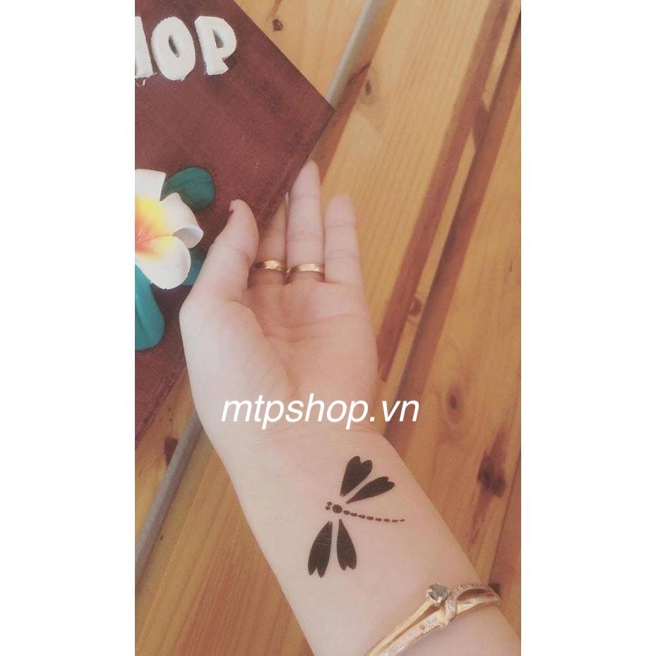 Hình xăm dán giáng sinh tattoo noel 10X6 cm+ qùa tặng kèm