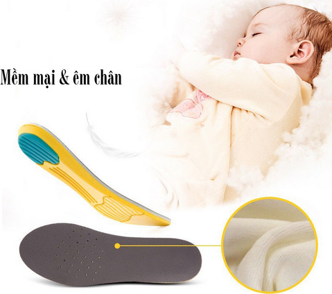 Miếng lót giày thể thao thoáng khí V.3 - Size nam (41-45)