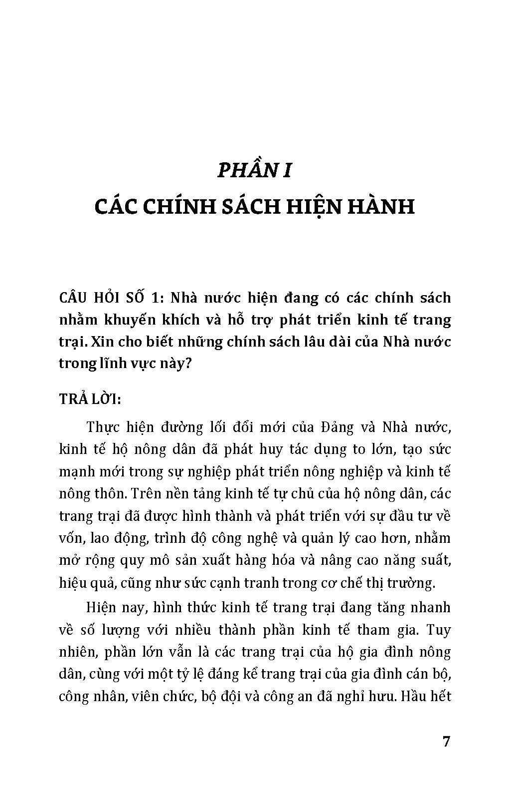 Nông Nghiệp Xanh Và Sạch - Những Điều Cần Biết Về Chinh Sách Nông Nghiệp Và Phát Triển Nông Thôn