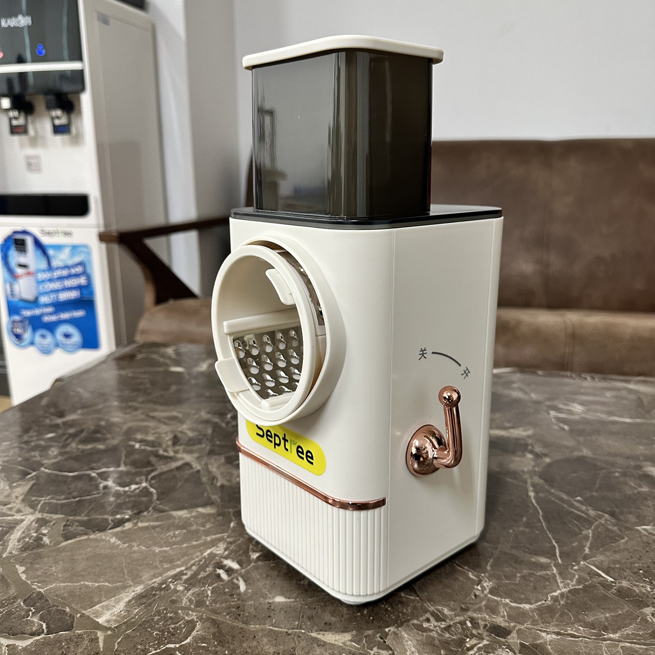 Máy Thái Rau Củ Quả Đa Năng 3 Chế Độ Thương Hiệu Septree Mỹ Cao Cấp WT-QC613 - Hàng Nhập Khẩu, Bảo Hành 12 Tháng