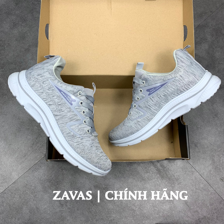 Giày thể thao nam sneaker chính hãng thương hiệu ZAVAS đế êm và nhẹ bằng lưới thoáng khí - S415