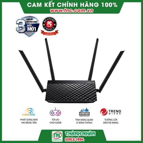 Router Wifi Asus RT-AC1200-V2- Hàng chính hãng