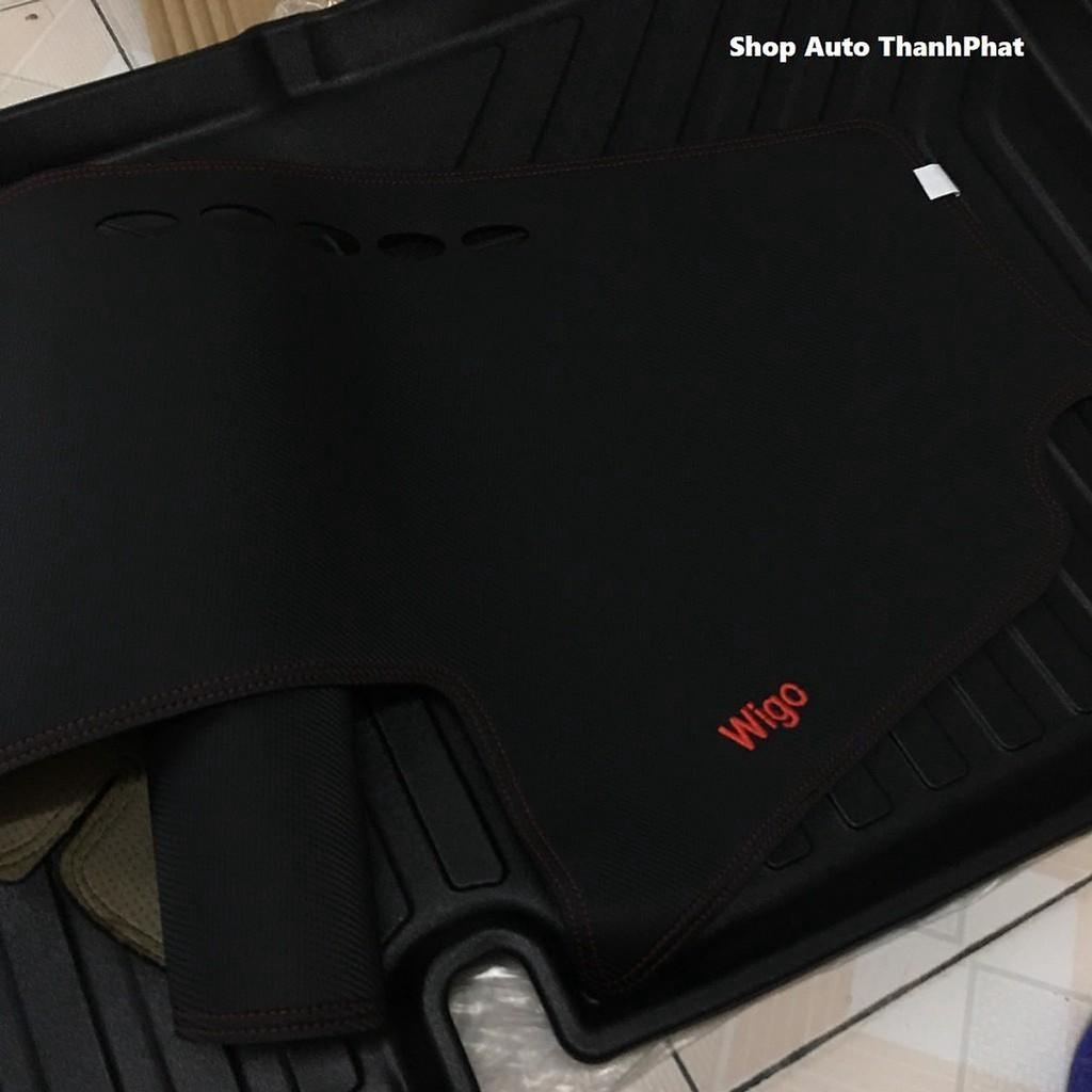 Thảm Taplo da vân carbon WiGO 2017-2021 chống nóng Taplo
