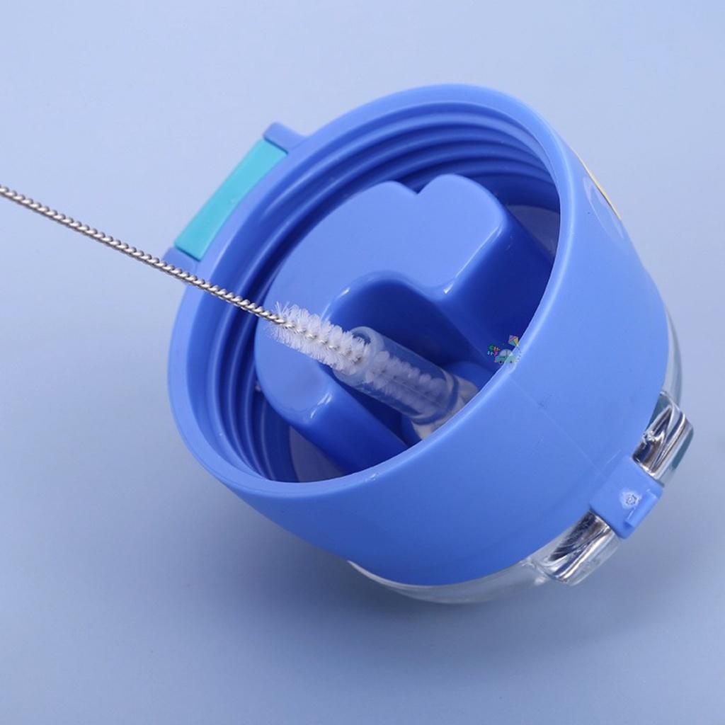 Cọ rửa ống hút sữa, ống bình sữa, dây hút mũi bằng thép tiện dụng
