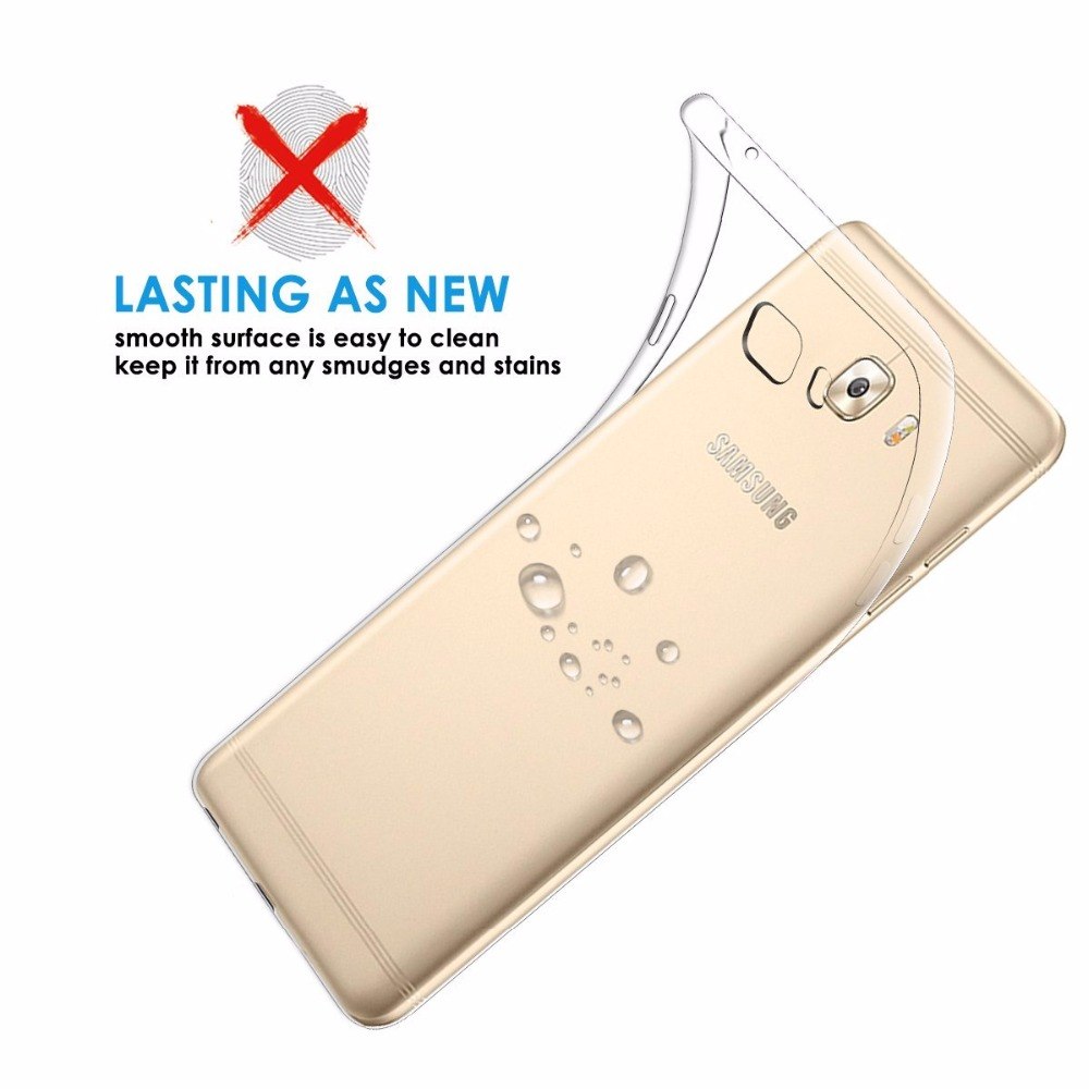 Ốp lưng dẻo cho Samsung Galaxy C9 Pro hiệu Ultra Thin mỏng 0.6mm chống trầy - Hàng chính hãng