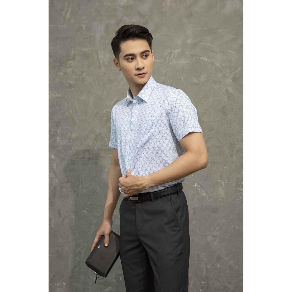 Áo sơ mi ngắn tay ARISTINO  ASS133S1 phong cách thoải mái
