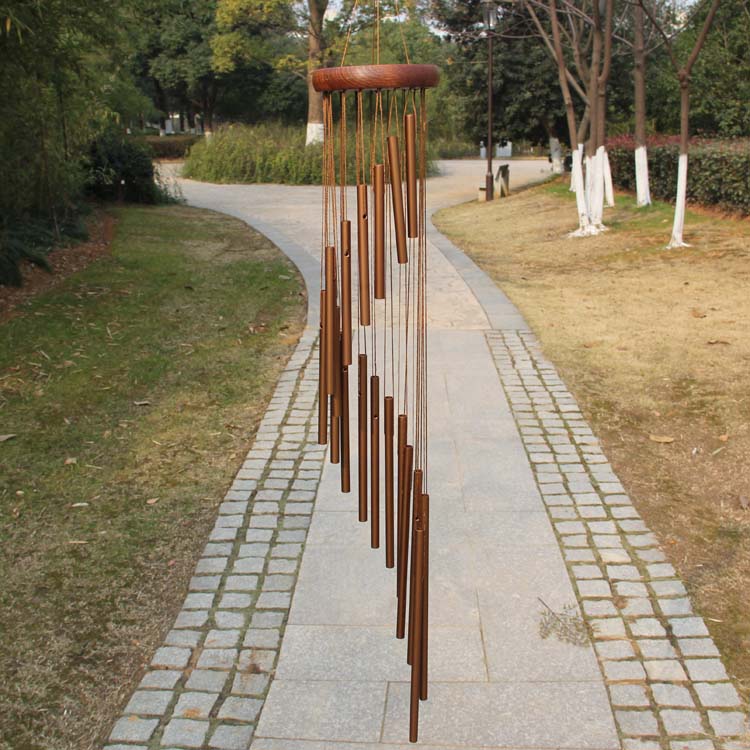 Chuông gió phong thủy 18 thanh xoắn ốc size lớn 90 cm