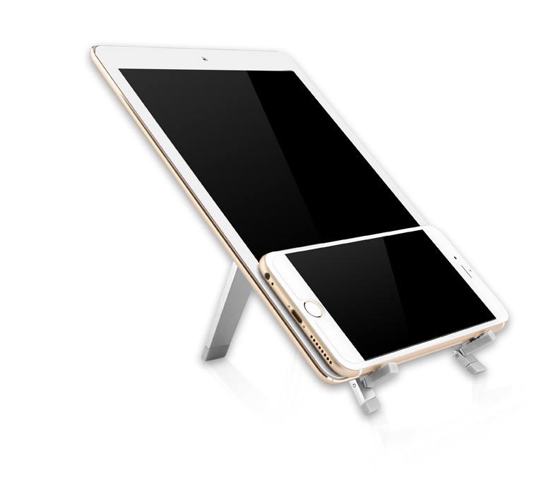Stand/ đế nhôm gập gấp gọn tam giác kê iPad, Tablet - Mobile Stand