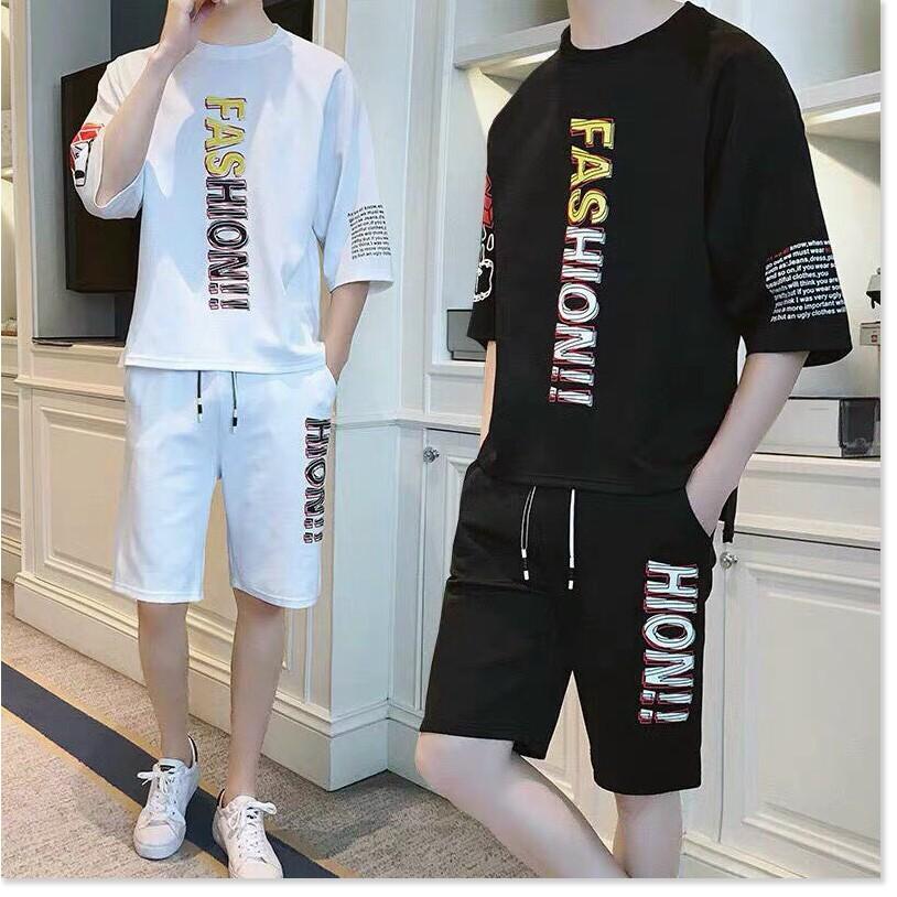 SET BỘ THỂ THAO THUN COTTON NAM,HỌA TIẾT SIÊU NGẦU,CHẤT LIỆU VÃI THOÁNG MÁT TRANG NEMO 36 FASHION