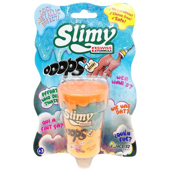 Chất Nhờn Ma Quái Slime - Oops Ánh Kim - Cam - Slimy 46080/ORA