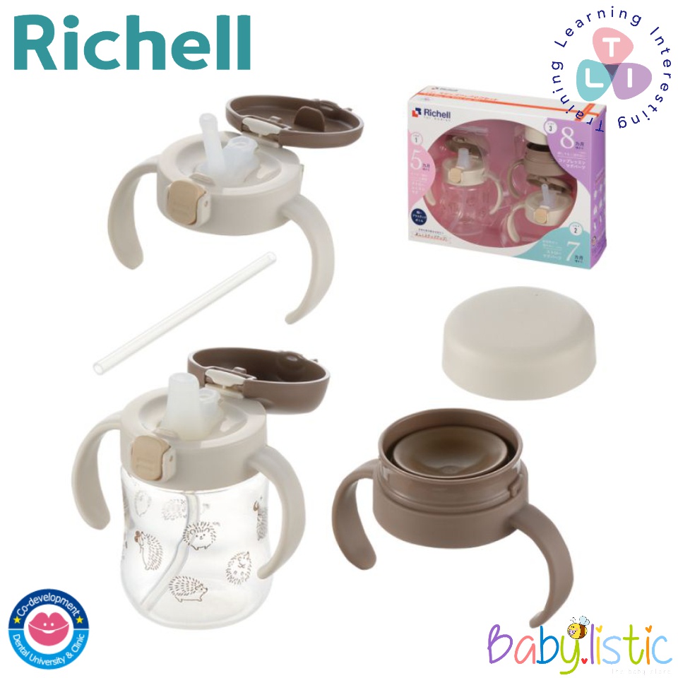 Bộ bình 3 bước TLI Richell Nhật Bản phù hợp với từng giai đoạn phát triển của bé | Baby