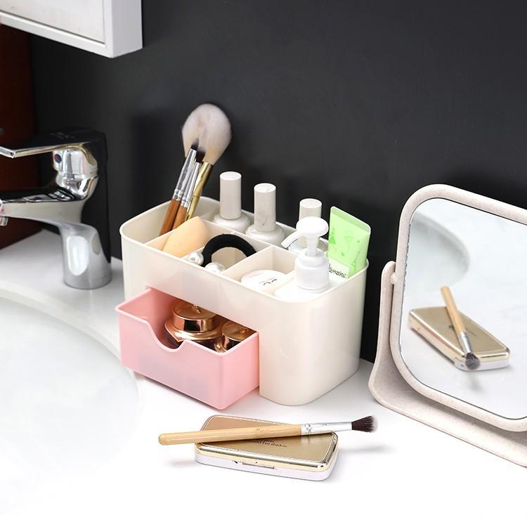 Khay Đựng Mỹ Phẩm Nhựa Nhiều Ngăn Đa Năng - GD165