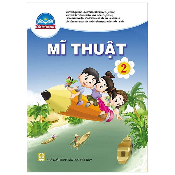 Sách Giáo Khoa Mĩ Thuật Bài Học Lớp 2 Bộ Chân Trời Sáng Tạo Năm 2021