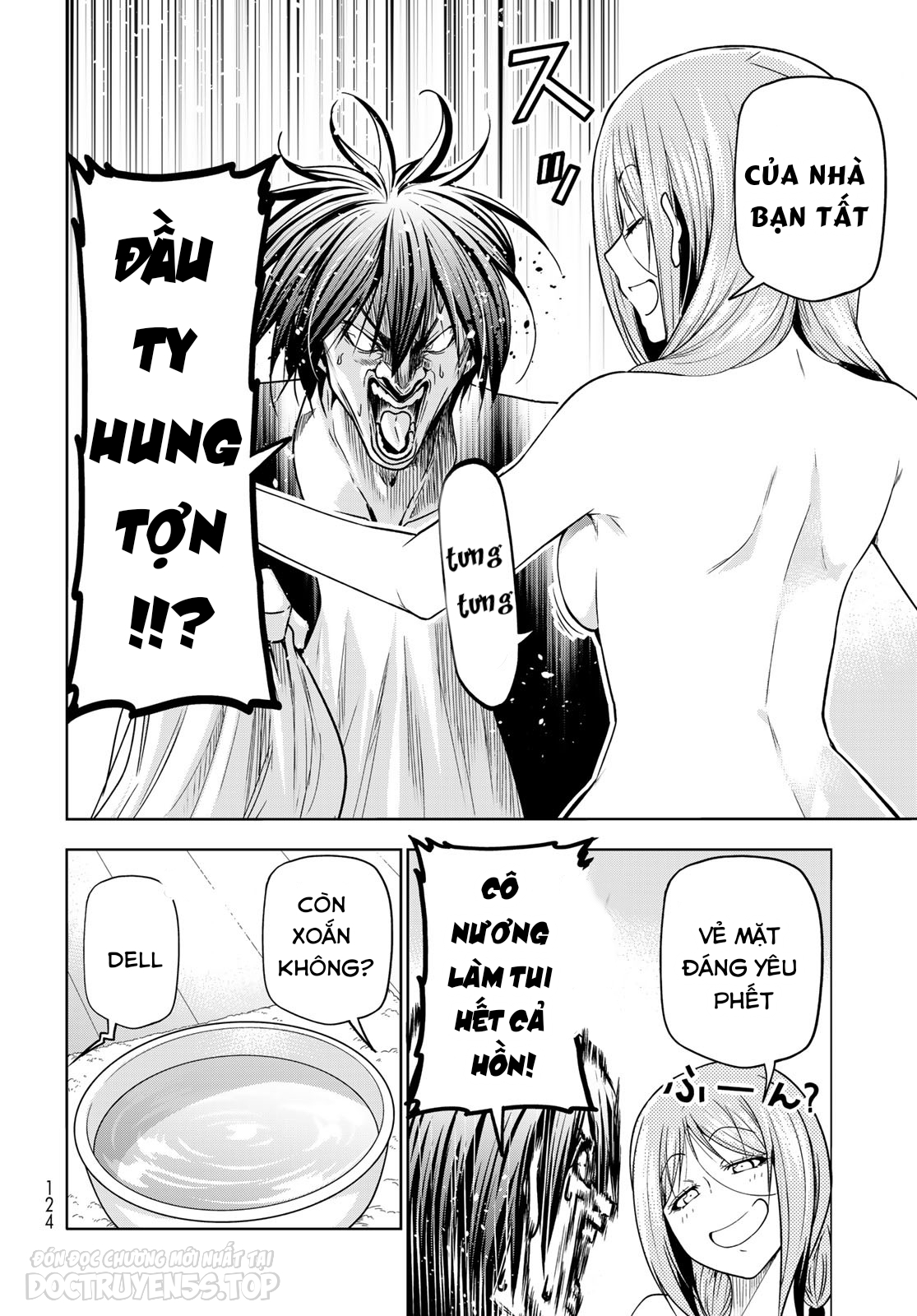 cô gái thích lặn - grand blue chapter 89 26