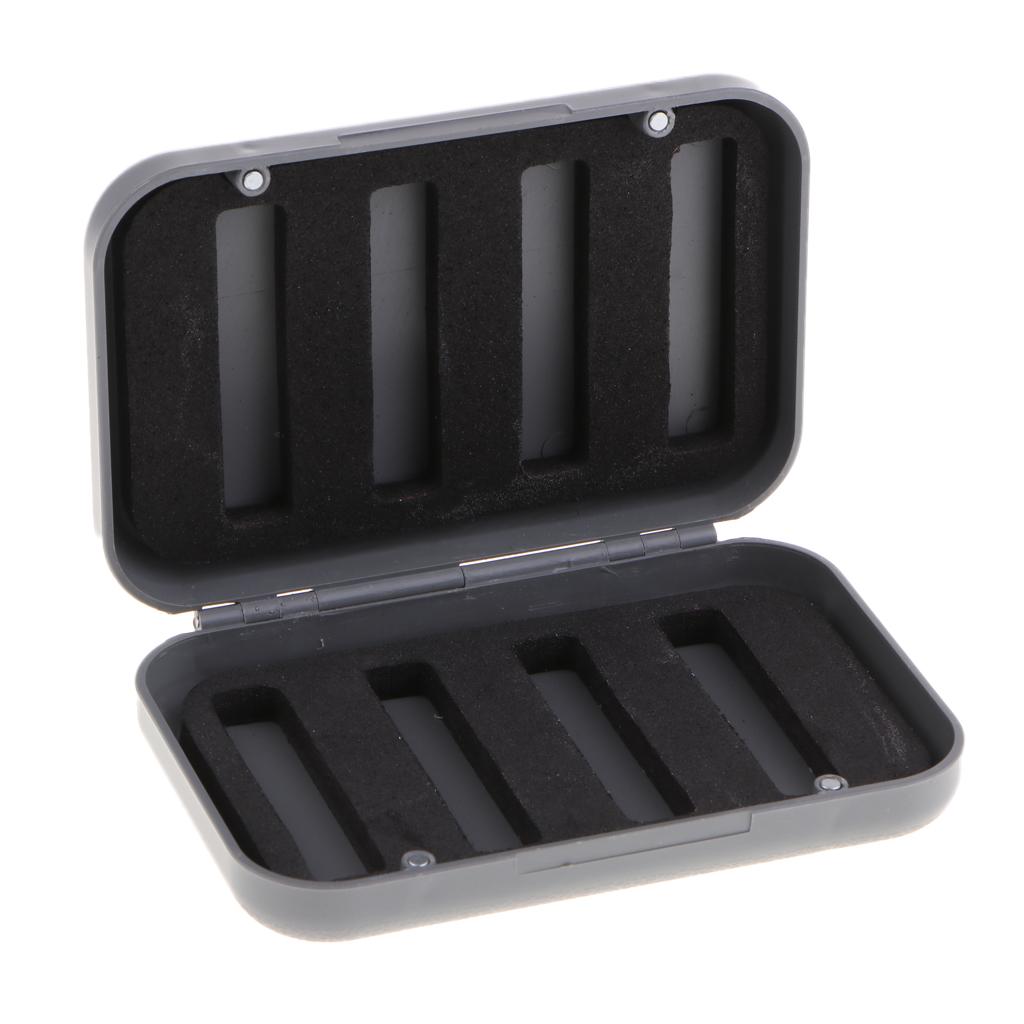 2x Double Sides Fly Fishing Tackle Storage Box Pouch Kits Holder Box