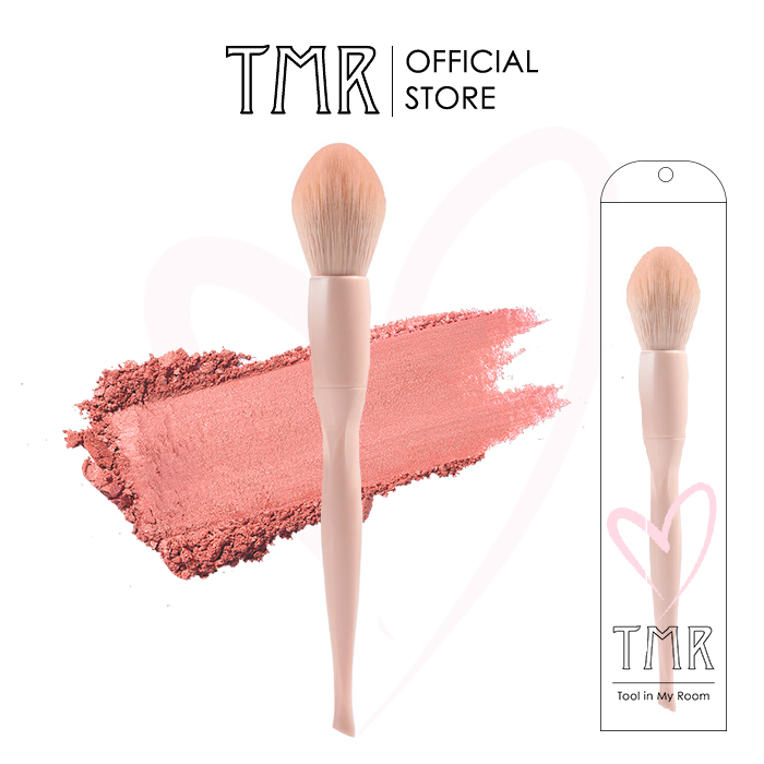 Cọ Má Hồng Peach Blush Brush TMR chính hãng, Cọ Tạo Khối, Bắt Sáng lông cọ mềm mượt cao cấp, tạo độ tự nhiên cho má hồng