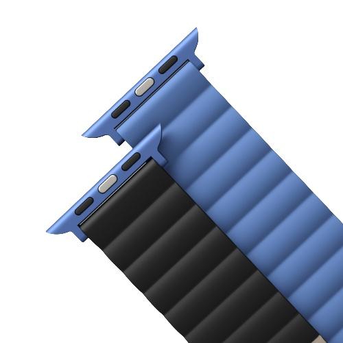 Dây đeo UNIQ Revix Reversible Magnetic Silicone Strap Dành cho Apple Watch 1~7/ SE-hàng chính hãng