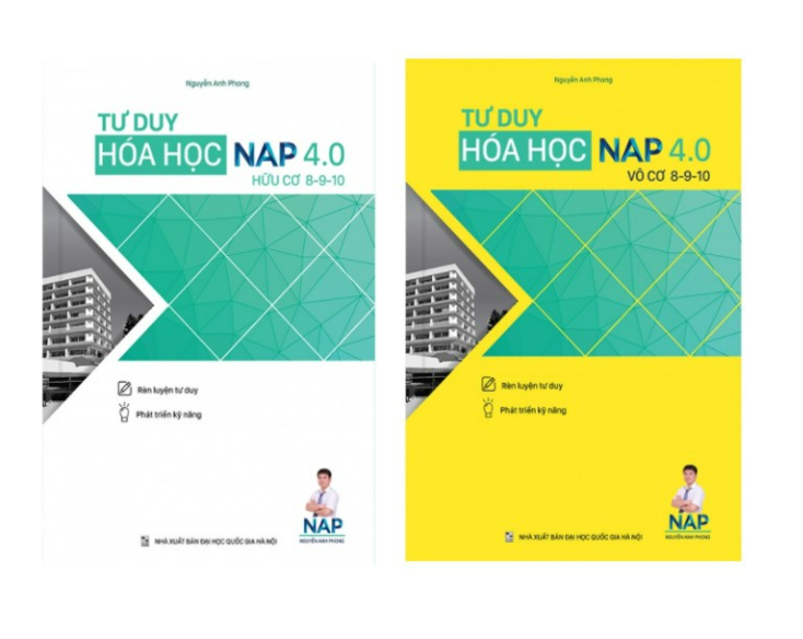 Sách Combo Tư Duy Hóa Học NAP 4.0 8910 (Vô Cơ Hữu Cơ)