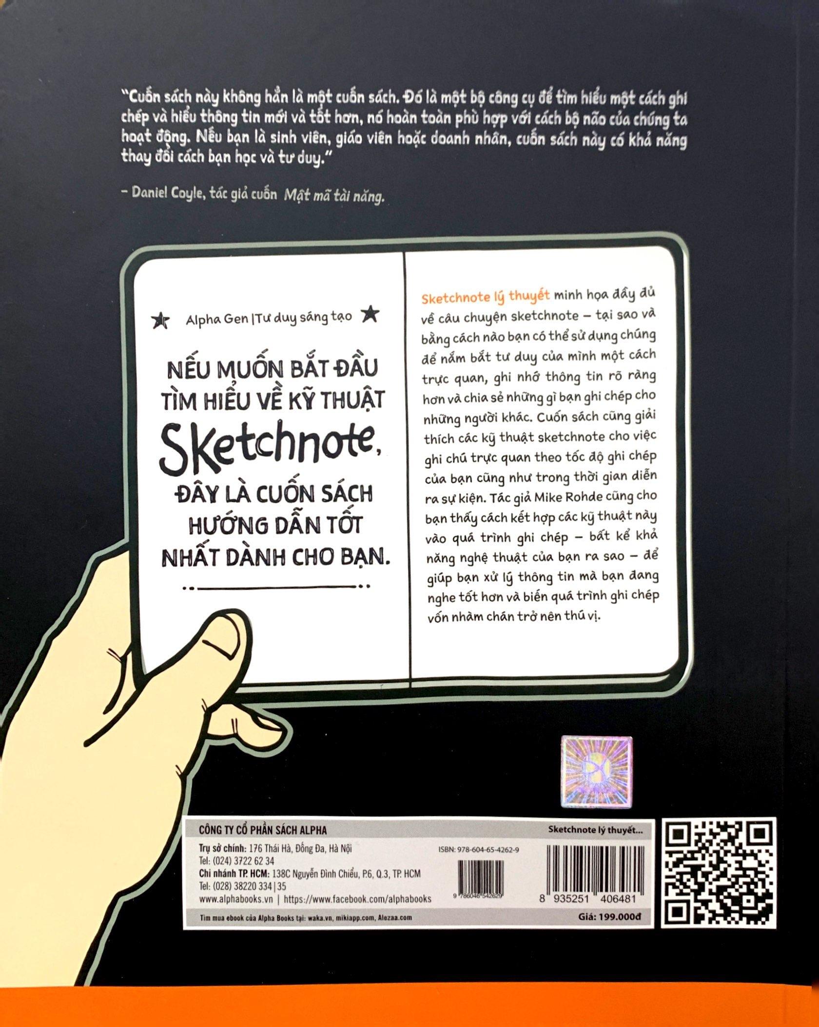 Sách Sketchnote Lý Thuyết