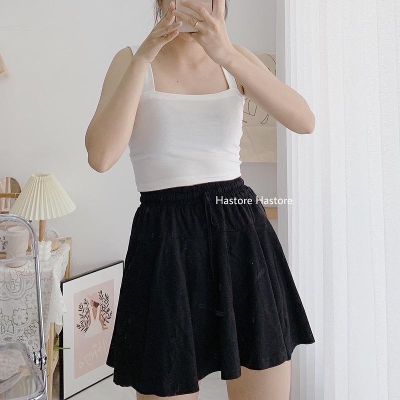 croptop 2 dây bảng to sale 45k( ảnh tự chụp )