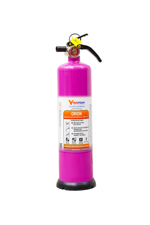 Bình chữa cháy PIN LITHIUM 1L OR-1 /Bình chữa cháy xe điện / Bình chữa cháy đa năng 1 lít