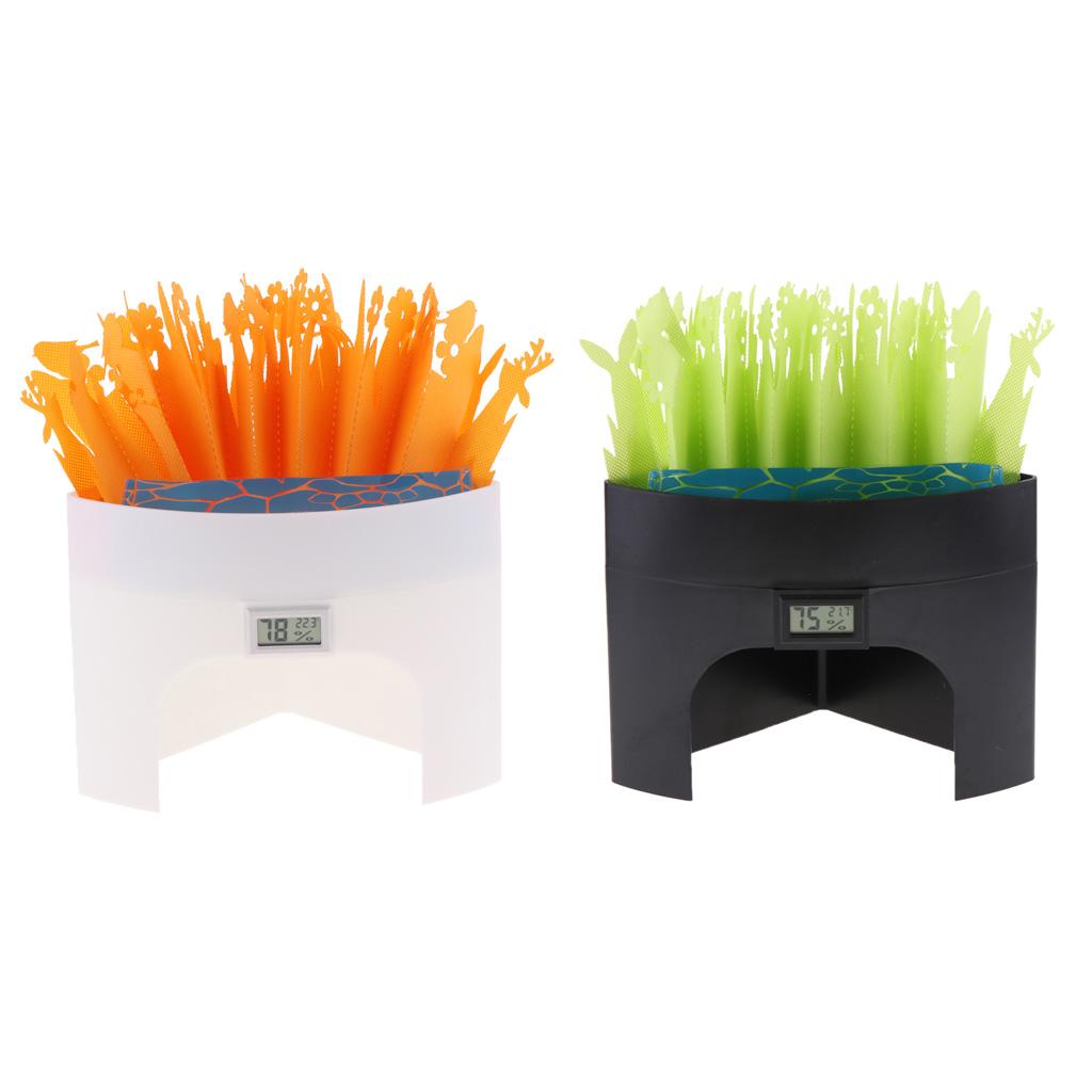 Reptile Humidifier Air Humidifier for Reptile Cave Terrarium Tank Green