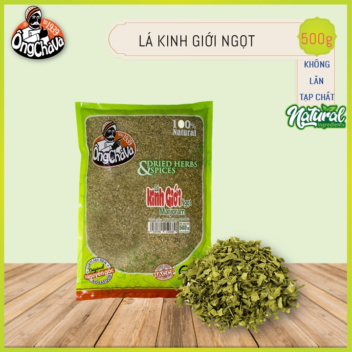 Lá Kinh Giới Ngọt Ông Chà Và 500g (Majoram)