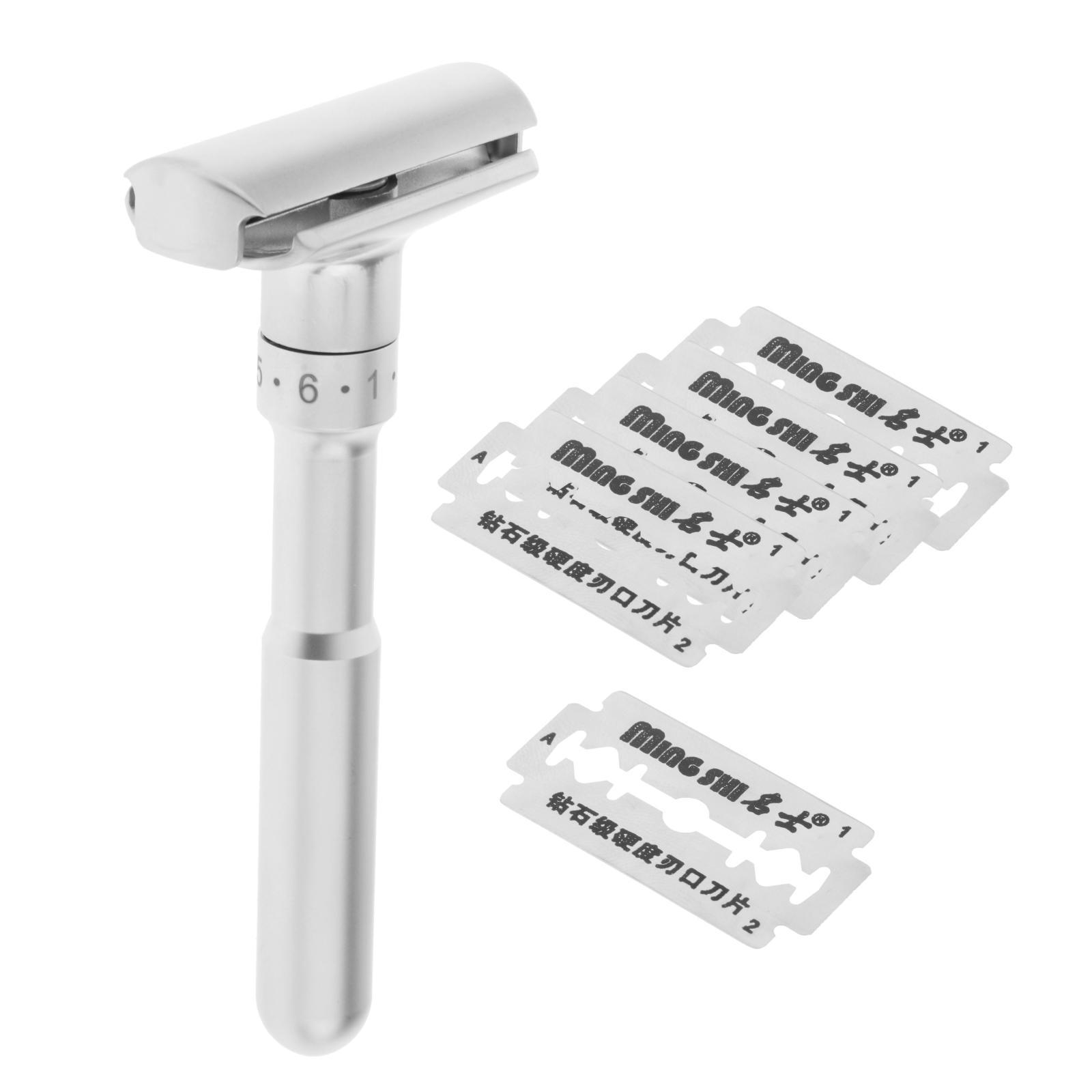 Adjustable Classic with 5 Double Edge Shaving