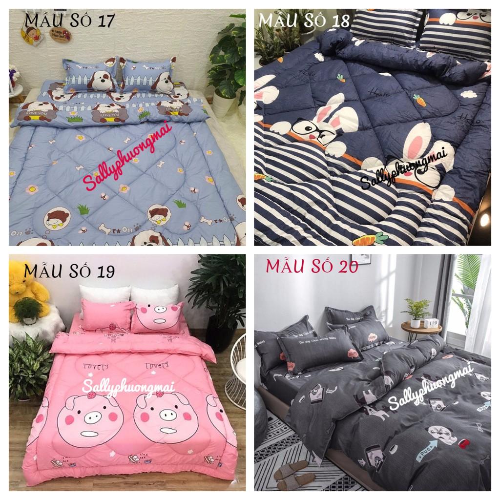 SET 4 MÓN CHĂN PHAO GA GỐI MẪU KITTY NƠ HỒNG- DỄ THƯƠNG- Sallyphuongmai