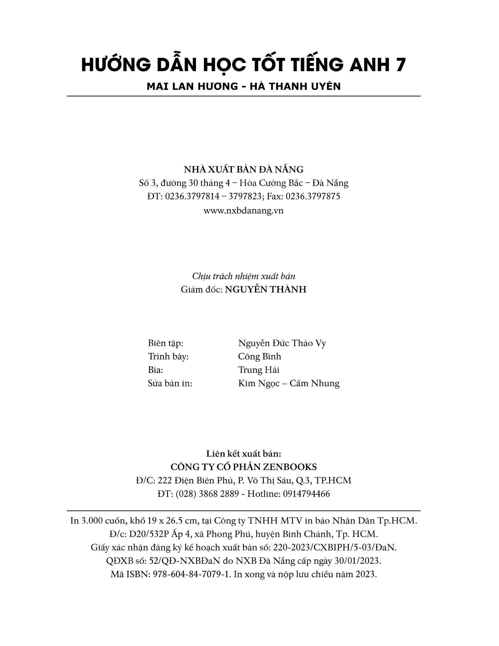 Global Success - Hướng Dẫn Học Tốt Tiếng Anh 7 (Dùng Kèm SGK Tiếng Anh 7)