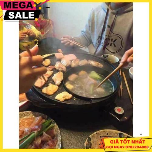 Bếp Nướng Bbq Đa Năng 2 Trong 1 Vừa Nướng Vừa Lẩu Tiện Dụng - Giao Hàng Toàn Quốc