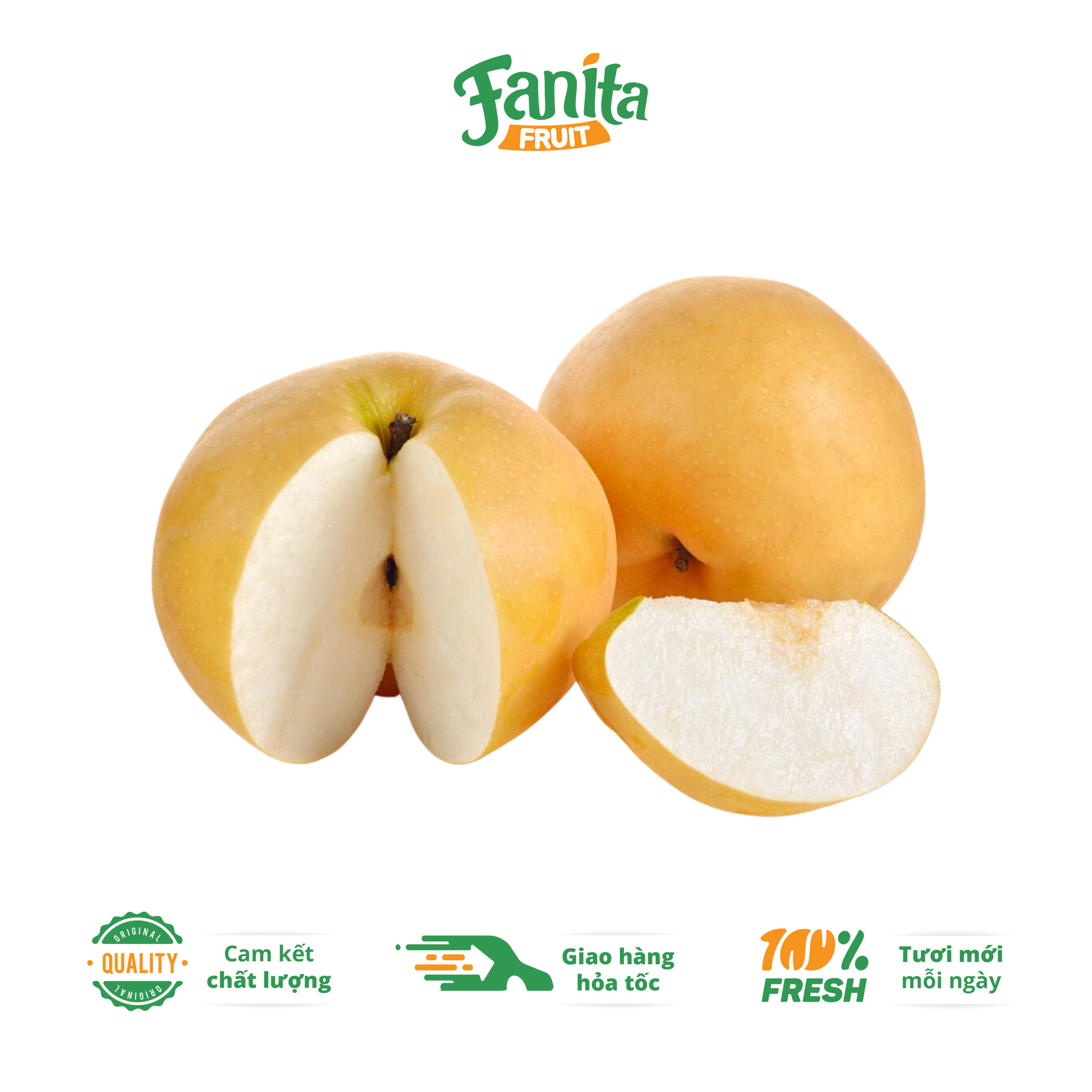 Lê Hàn Quốc - giòn ngọt, thanh mát 1kg