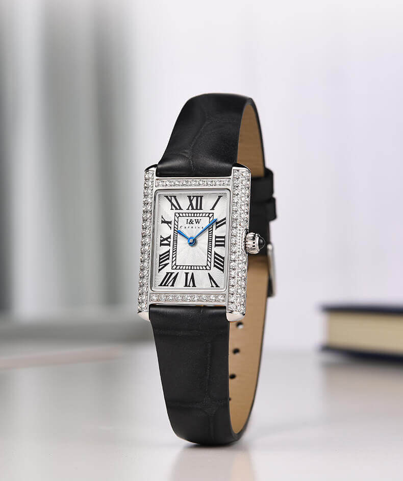 Đồng hồ nữ chính hãng IW CARNIVAL IW587L-1 Kính sapphire ,chống xước ,Chống nước 30m ,Bảo hành 24 tháng,Máy điện tử,dây da cao cấp, thiết kế đơn giản dễ đeo