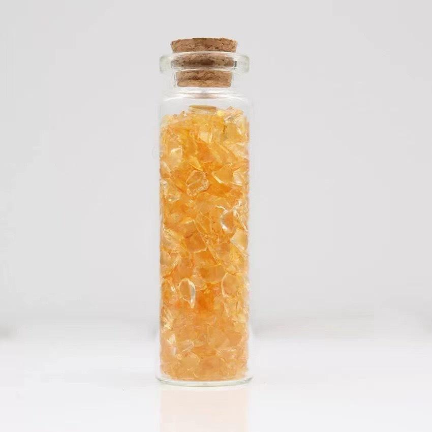 Hũ đá Chakra 7 luân xa các loại, 7 chakra stones