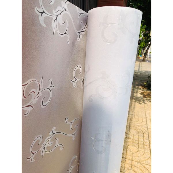 5m Decal dán kính mờ kim sa có sẵn keo họa tiết xinh xắn  DK38(60x500cm)