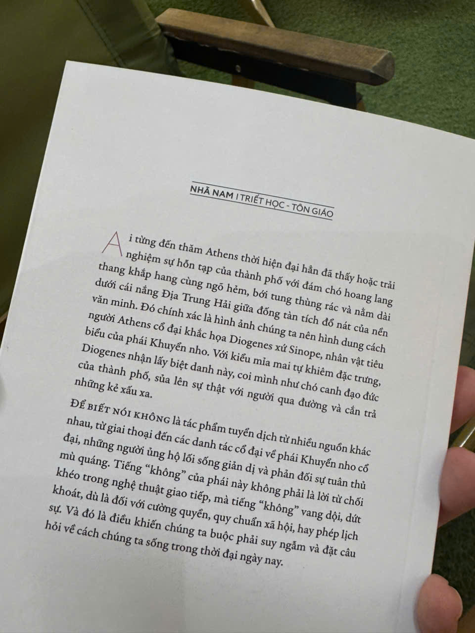 ĐỂ BIẾT NÓI KHÔNG - NGHỆ THUẬT SỐNG TỐI GIẢN THEO TRIẾT LÝ CỔ ĐẠI – Diogenes – Huỳnh Thị Thanh Trúc dịch - Nhã Nam – NXB Tổng hợp TP HCM