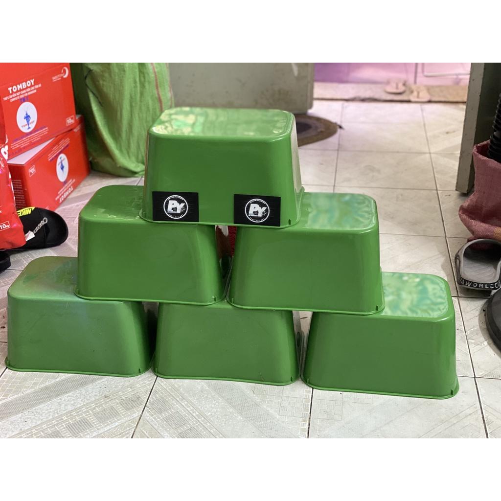 Khay Xanh Dương 7 lít kích thước 30x22x16 đủ màu, nuôi cá, trồng rau, đựng đồ tiện lợi
