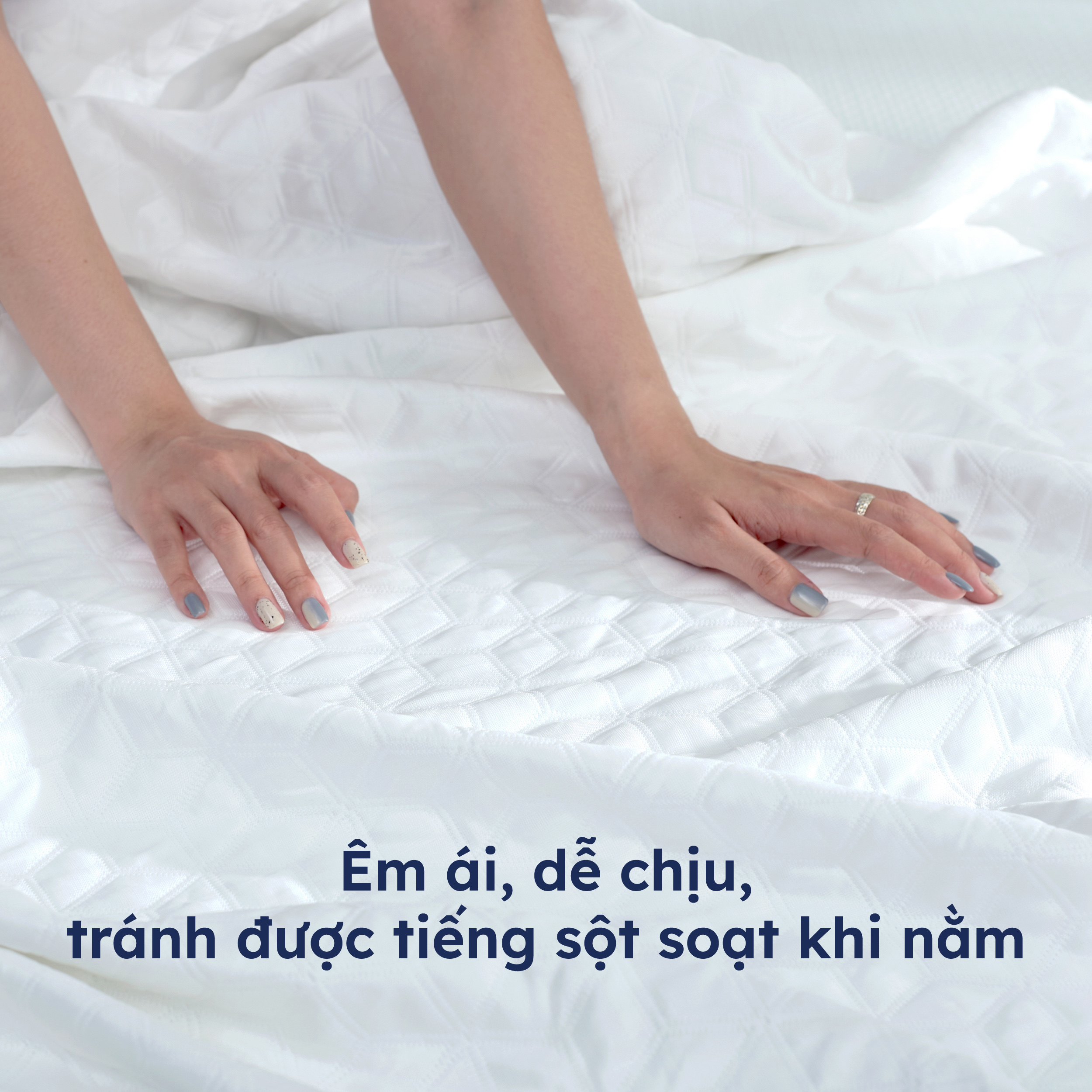 Tấm Giải Nhiệt IceGuard Ru9 Mát Lạnh, Ngủ Mát - Hoa Văn Mới