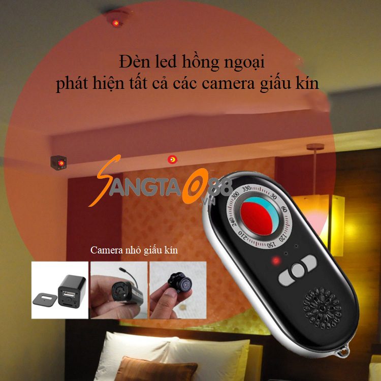 Máy dò camera kiêm báo động chống trộm K98