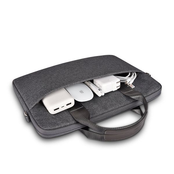 Túi Đựng Macbook Wiwu Minialist Dùng Cho Màn Hình 15.6'' Chất Liệu Vải Cao Cấp, Chống Nước - Hàng Chính Hãng