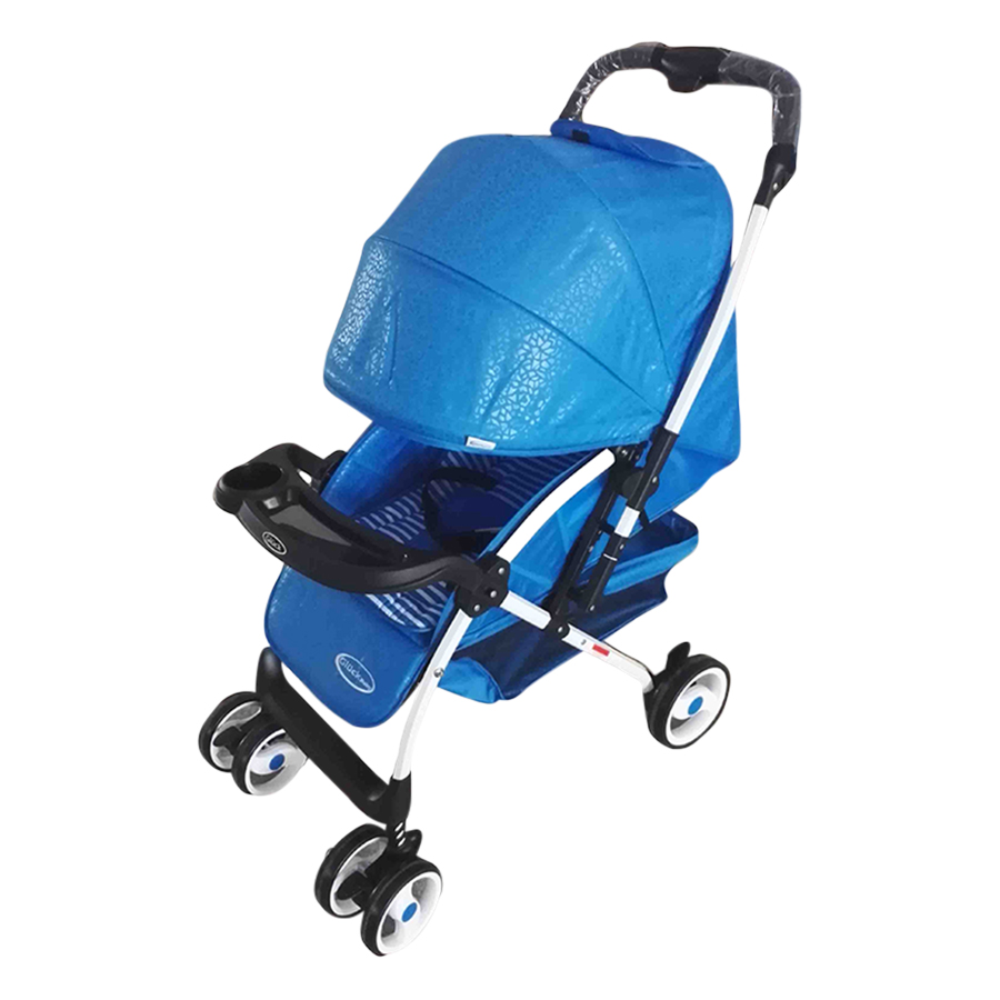 Xe Đẩy Trẻ Em Hai Chiều Gluck Baby C58 - Xanh