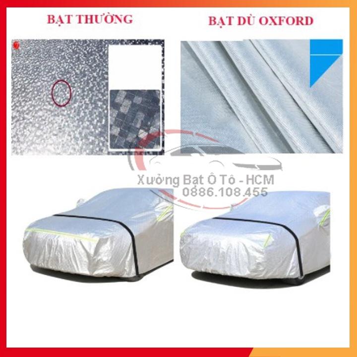 Bạt Phủ Ô Tô Vải Dù Oxford, Tráng Nhôm Cao Cấp, Áo Trùm Bảo Vệ Xe HYUNDAI I10 SEDAN, Bạc Phủ Trùm