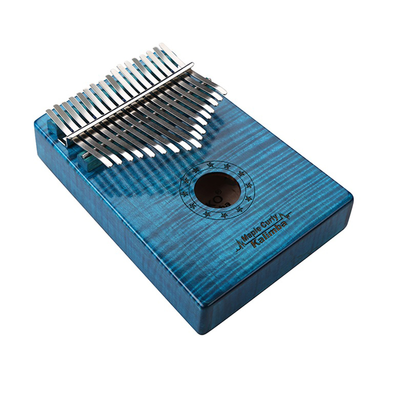 Combo Đàn Kalimba Gecko 17 Phím Gỗ Phong Vân Hổ MC-BL - Tặng Kèm Khóa Học Miễn Phí