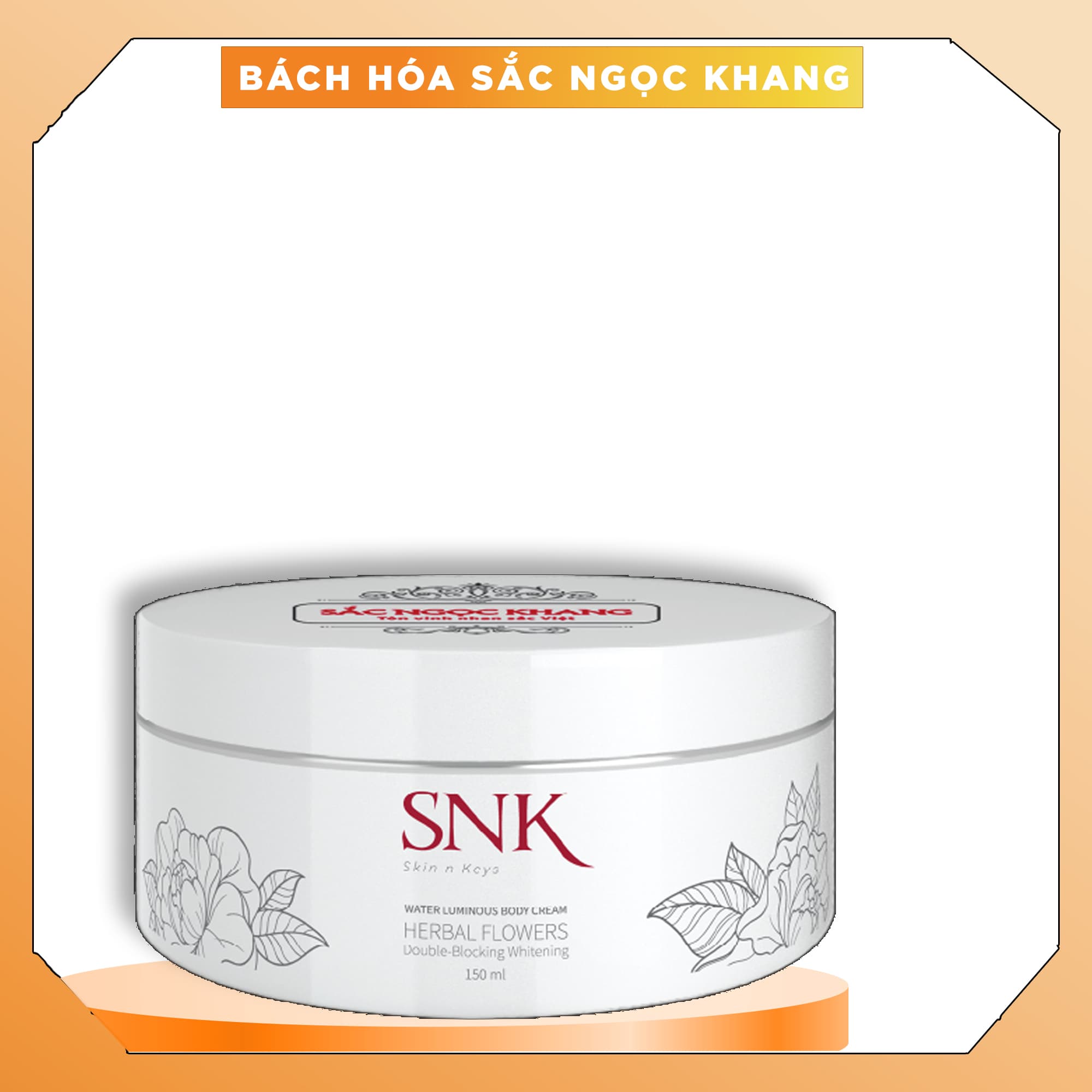 [NEW] Kem dưỡng trắng, cấp nước toàn thân Body Cream Sắc Ngọc Khang (Hộp 150ml)