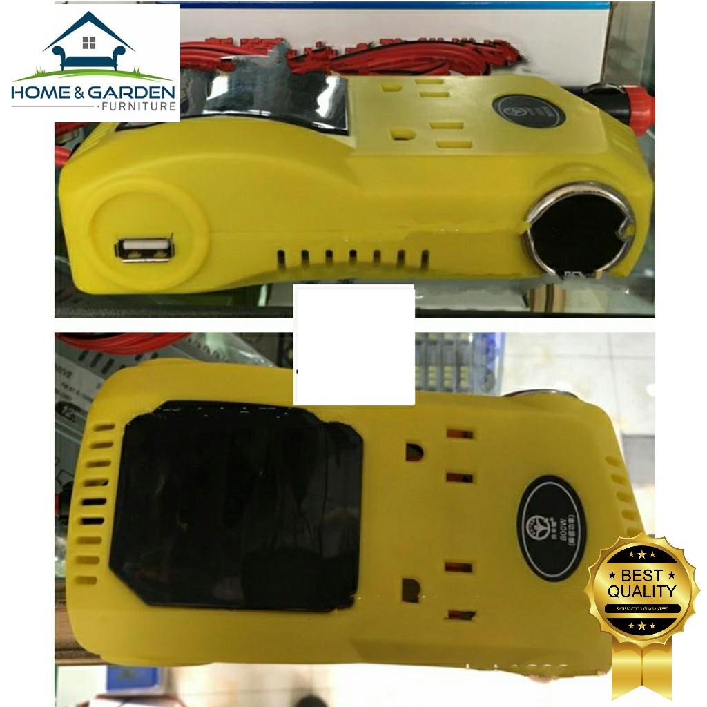 Bộ chuyển nguồn điện ô tô 12v/24v sang điện 220v 800w